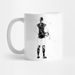 Girl Volleyball Player Mug